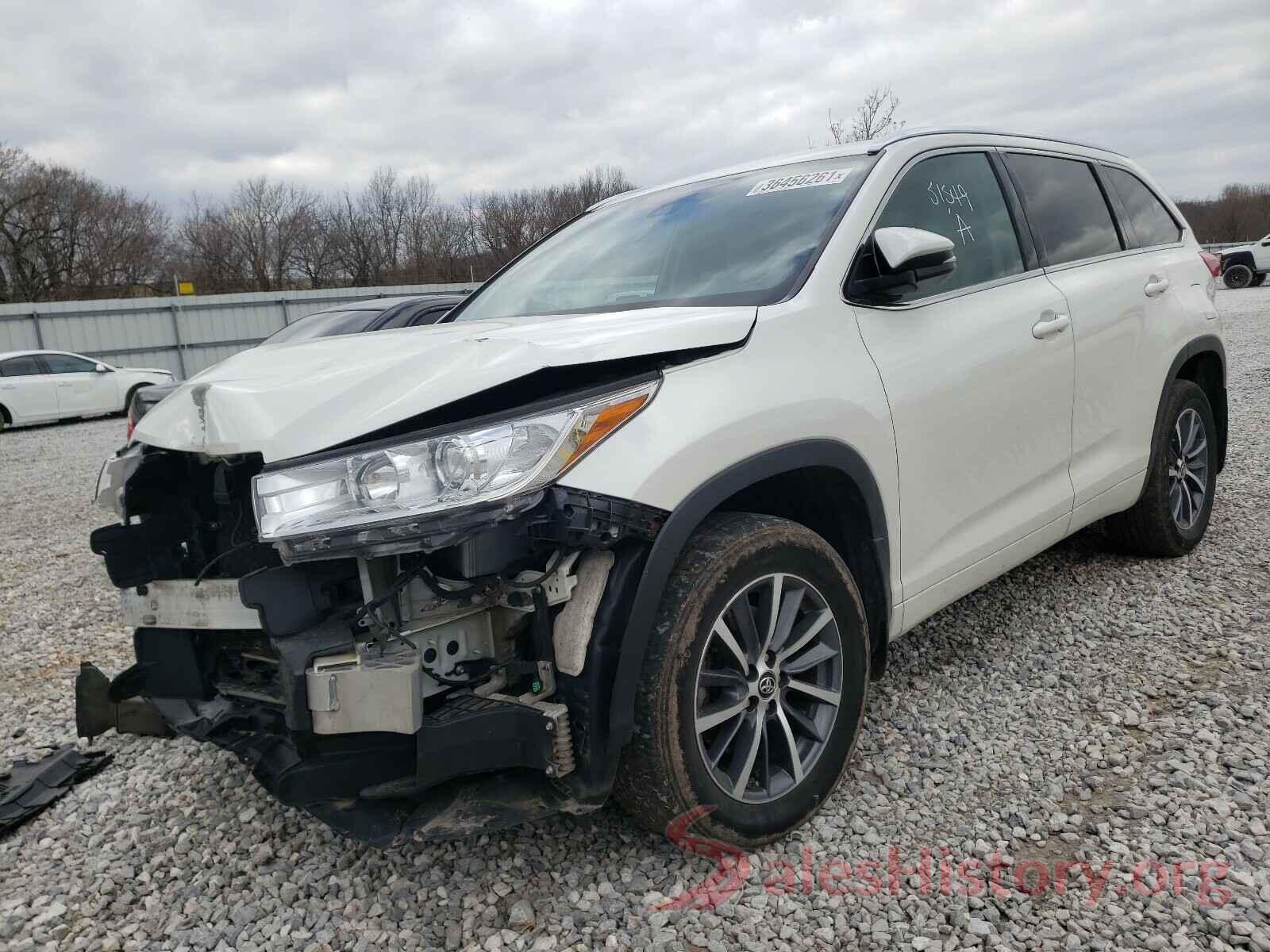 5TDJZRFH3HS516504 2017 TOYOTA HIGHLANDER