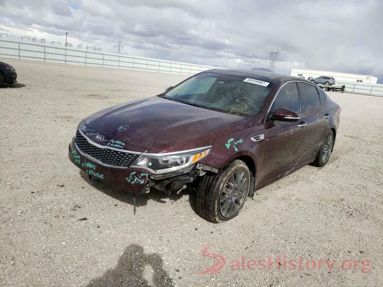 5XXGU4L33JG199593 2018 KIA OPTIMA