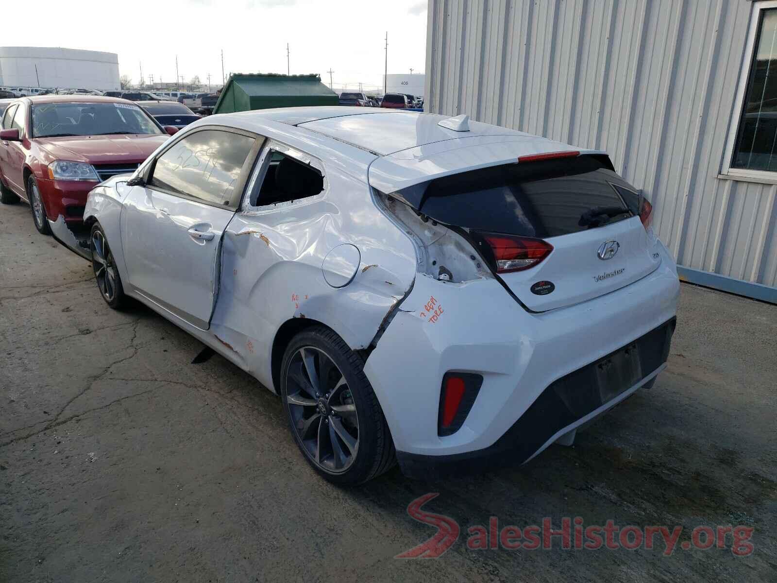 KMHTG6AF3KU003464 2019 HYUNDAI VELOSTER