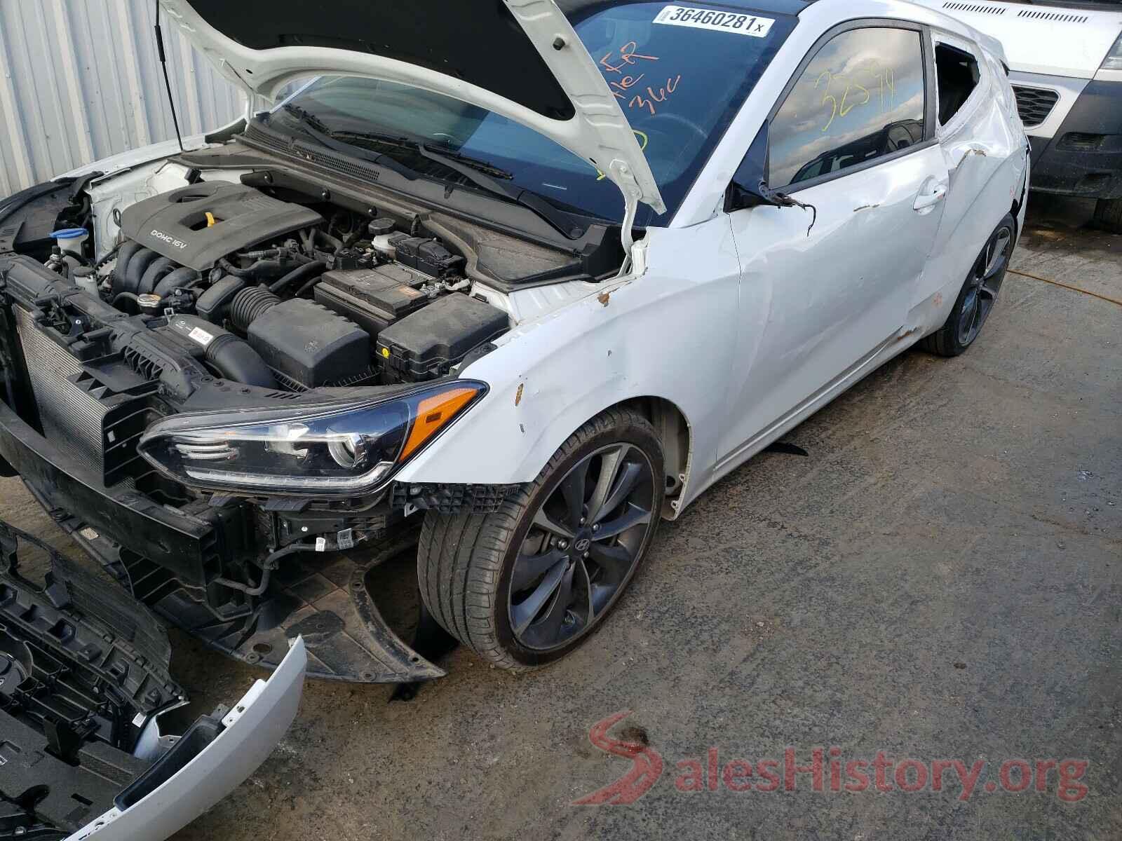 KMHTG6AF3KU003464 2019 HYUNDAI VELOSTER