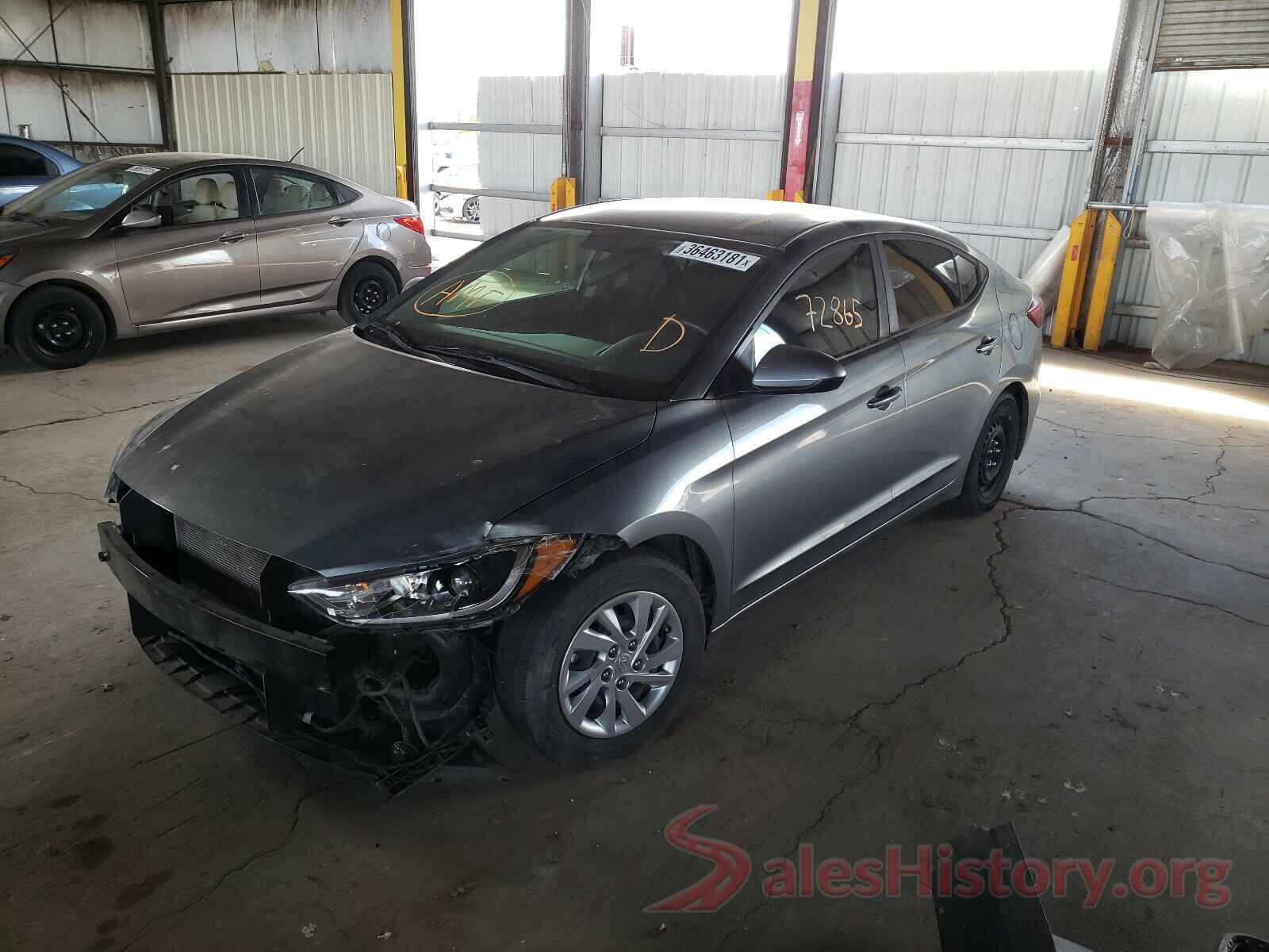 KMHD74LF1JU481290 2018 HYUNDAI ELANTRA