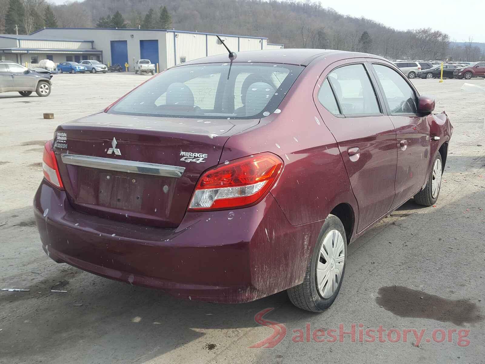 ML32F3FJ3HHF12119 2017 MITSUBISHI MIRAGE