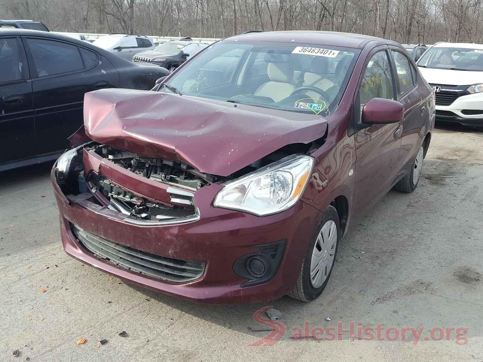 ML32F3FJ3HHF12119 2017 MITSUBISHI MIRAGE