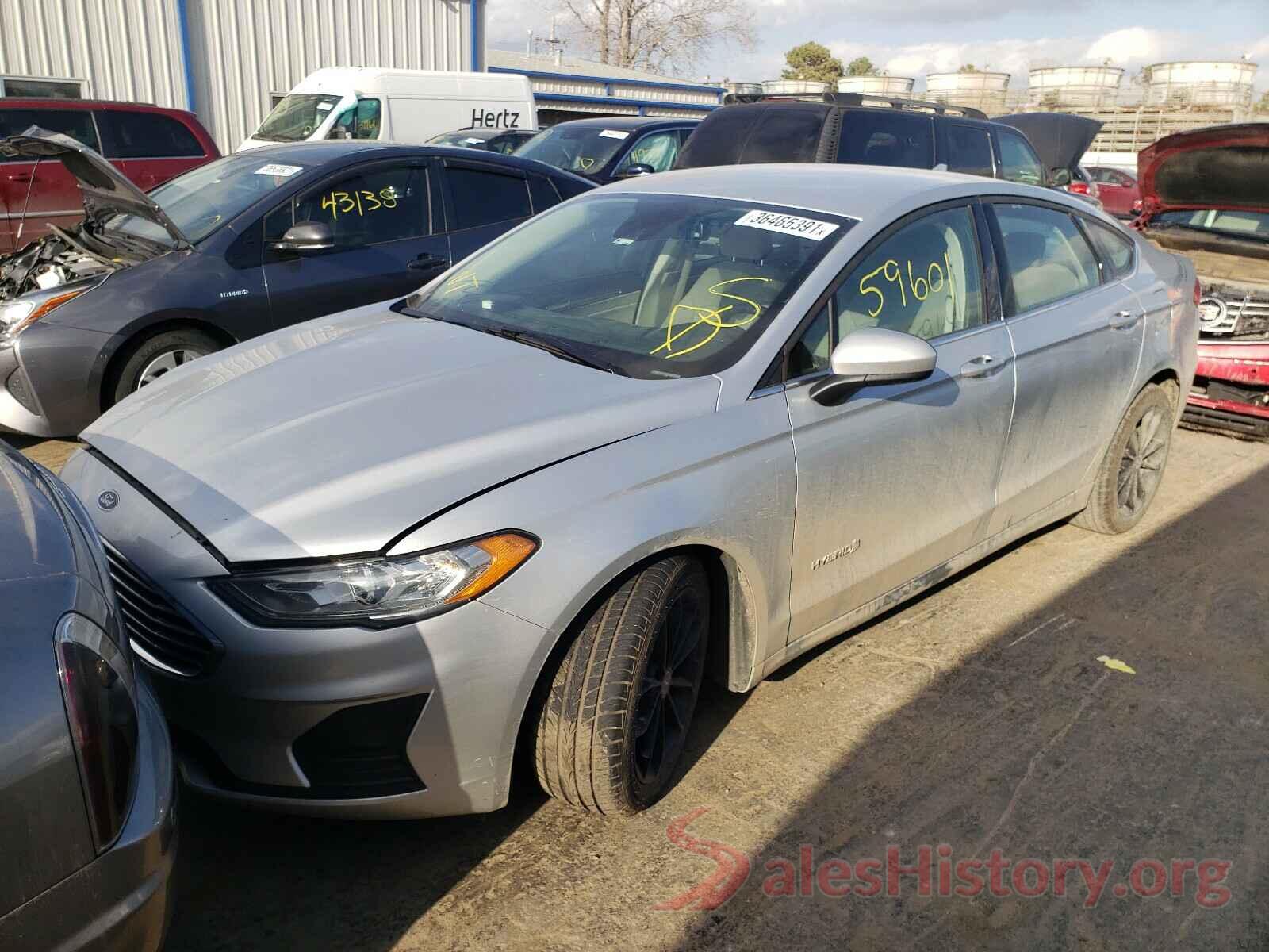 3FA6P0LU8KR207121 2019 FORD FUSION