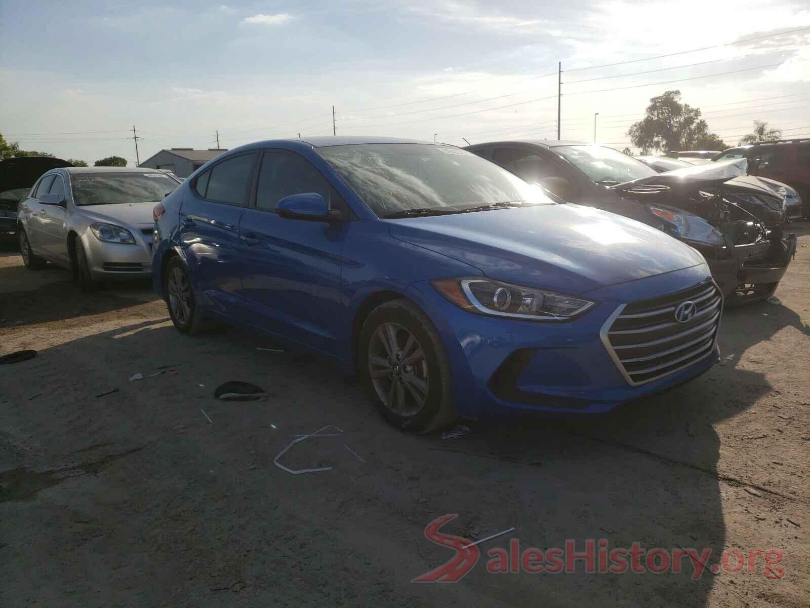 KMHD84LF9HU165434 2017 HYUNDAI ELANTRA