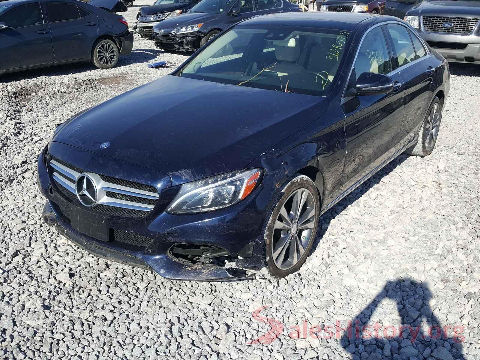 55SWF4KB0GU156273 2016 MERCEDES-BENZ C CLASS