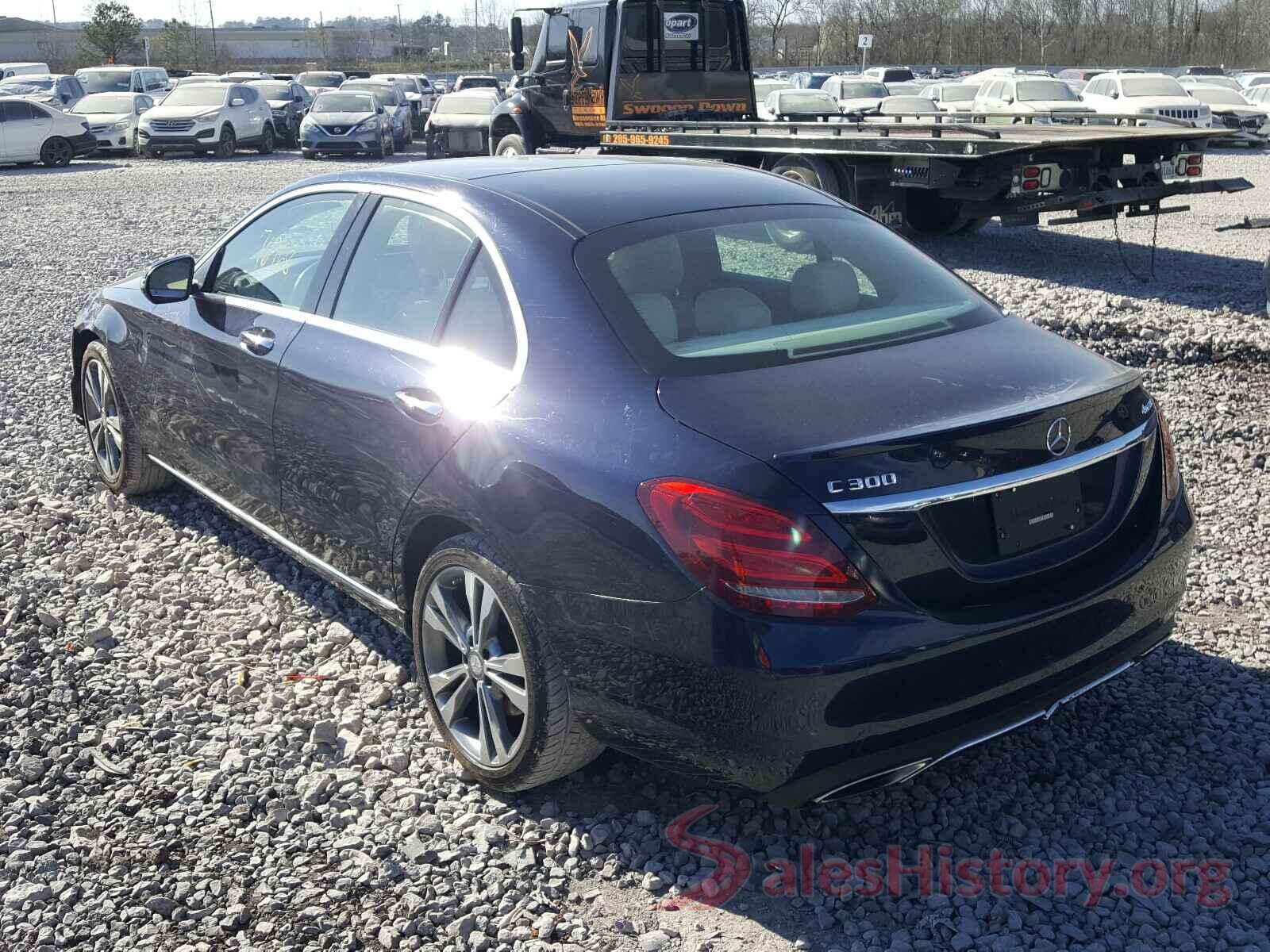 55SWF4KB0GU156273 2016 MERCEDES-BENZ C CLASS