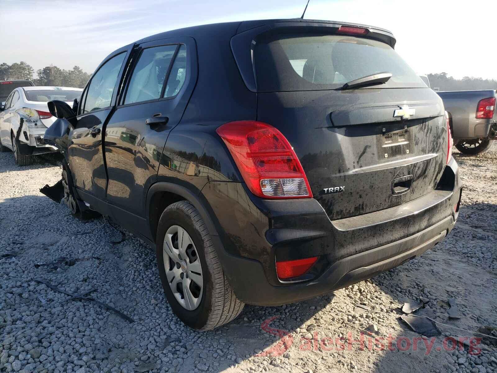 3GNCJKSB5KL160876 2019 CHEVROLET TRAX