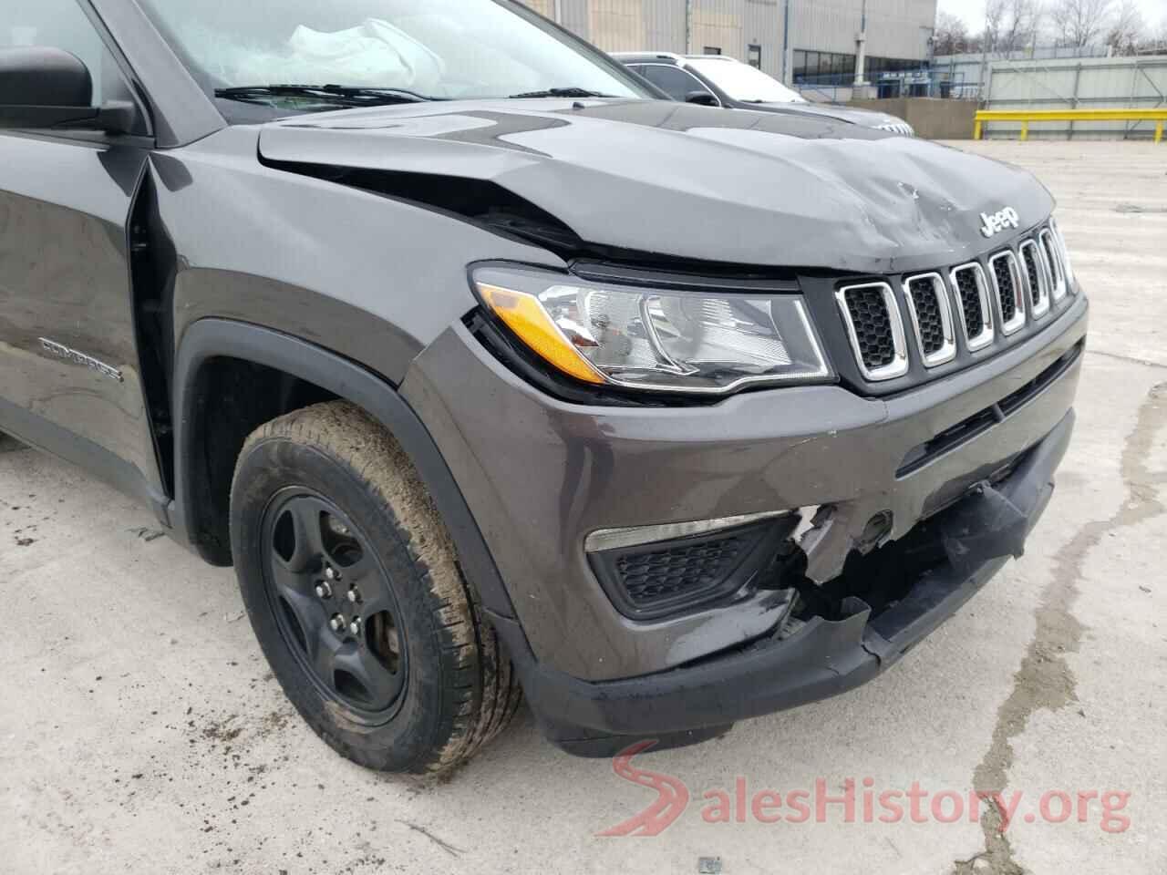 3C4NJCAB7JT322367 2018 JEEP COMPASS