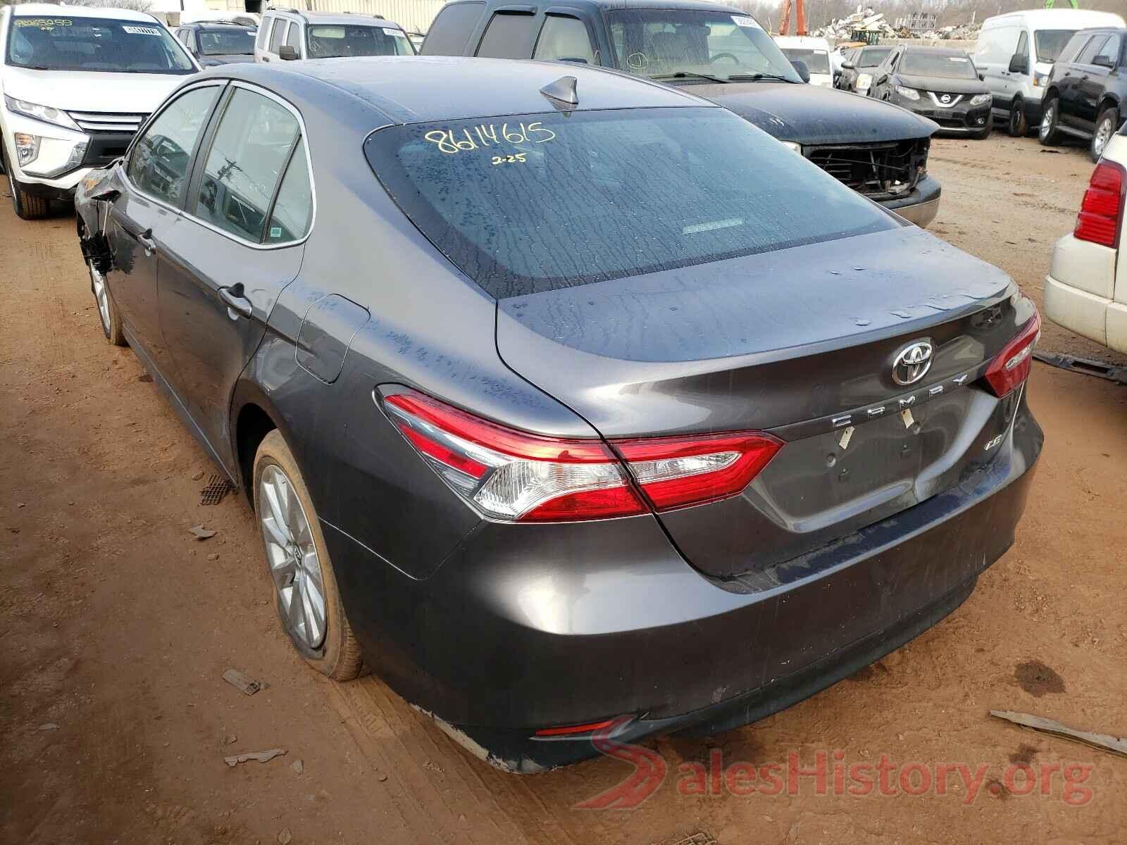 4T1B11HKXKU720771 2019 TOYOTA CAMRY