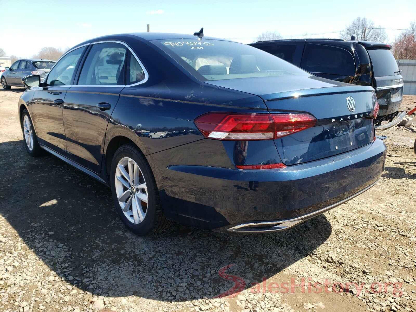 1VWSA7A30LC009272 2020 VOLKSWAGEN PASSAT