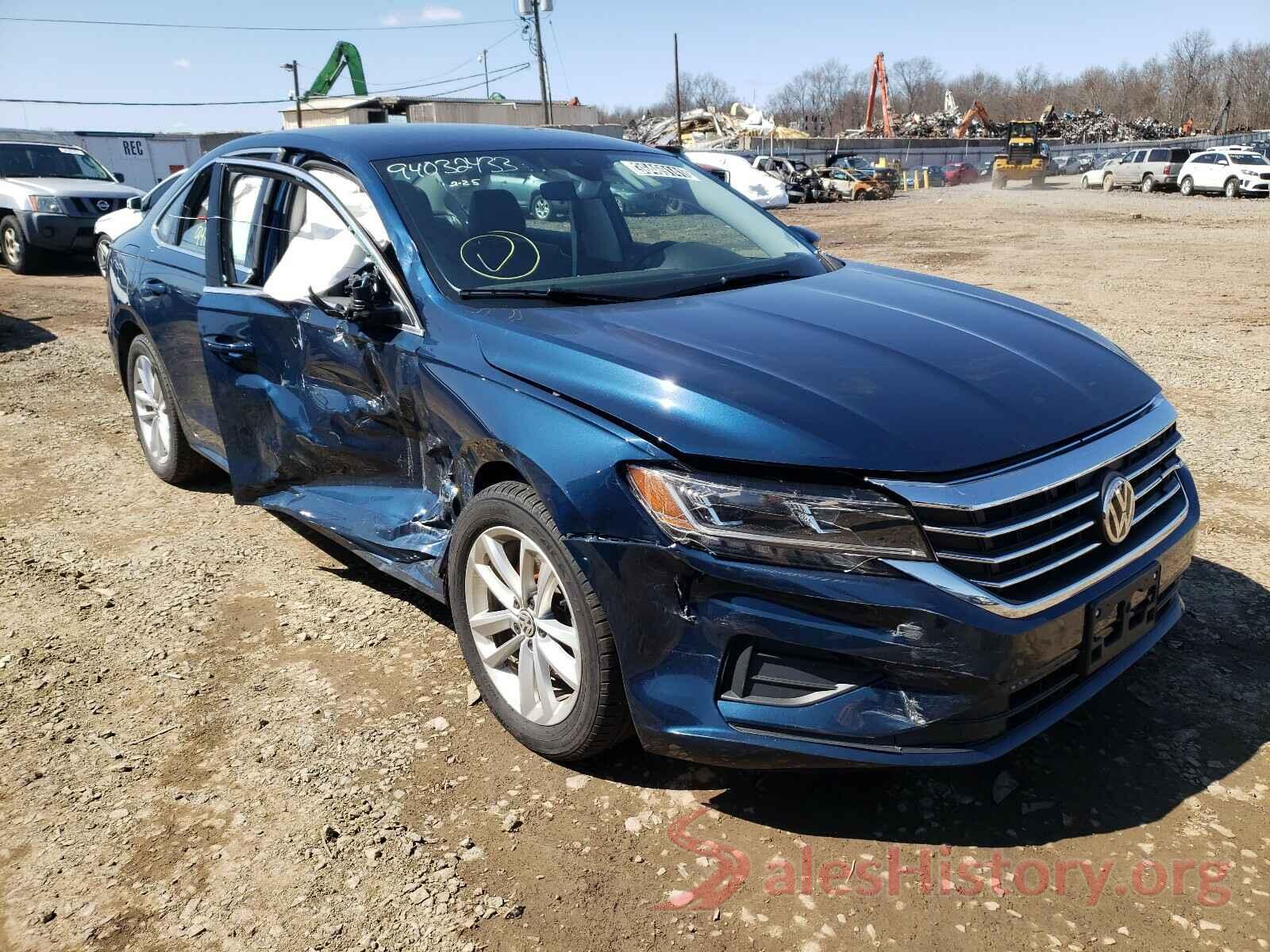 1VWSA7A30LC009272 2020 VOLKSWAGEN PASSAT