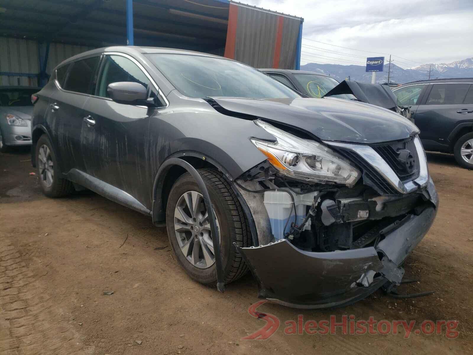 5N1AZ2MH6GN166795 2016 NISSAN MURANO