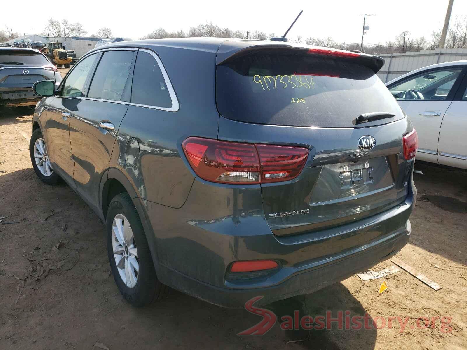 5XYPG4A57LG615784 2020 KIA SORENTO