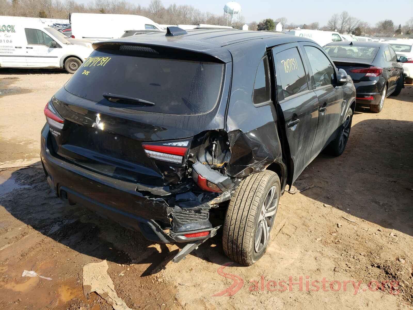 JA4AR3AU9LU006867 2020 MITSUBISHI OUTLANDER