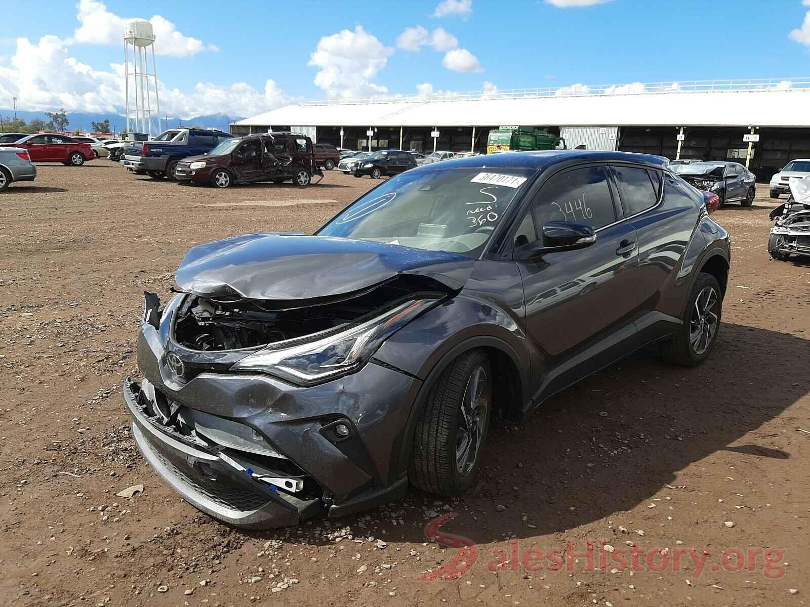 JTNKHMBX9M1095012 2021 TOYOTA C-HR