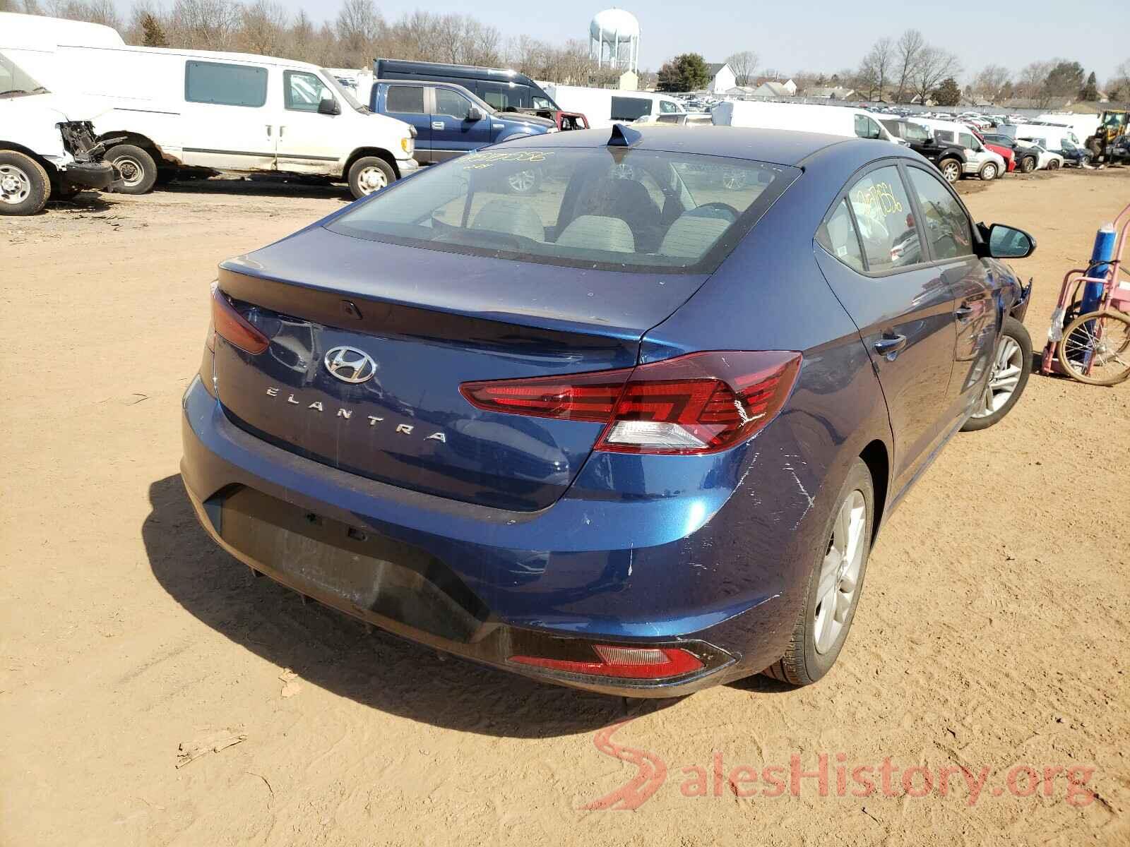 5NPD84LF5LH583190 2020 HYUNDAI ELANTRA