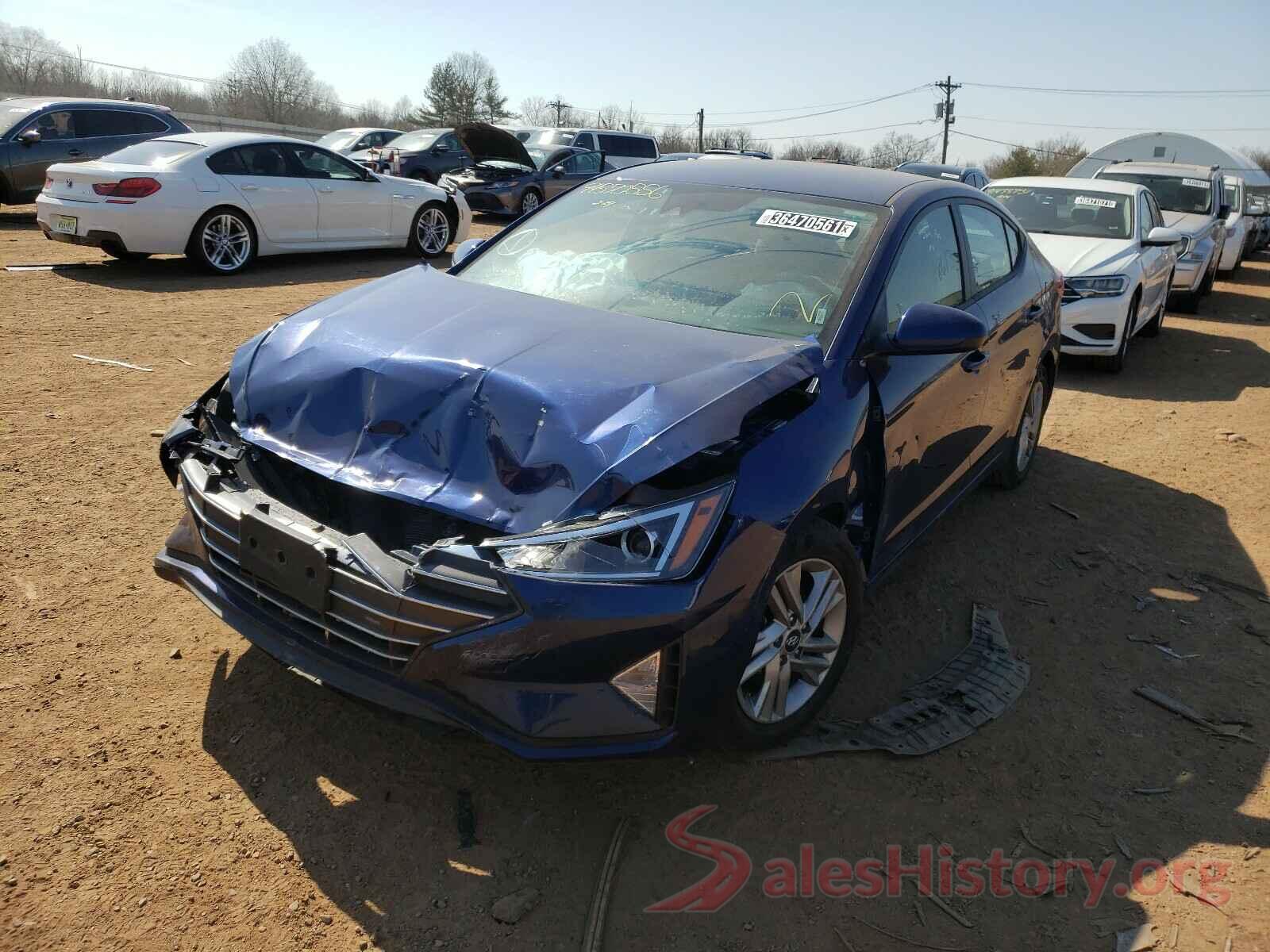 5NPD84LF5LH583190 2020 HYUNDAI ELANTRA