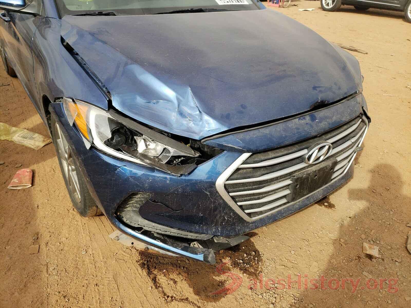 5NPD84LF0JH317590 2018 HYUNDAI ELANTRA