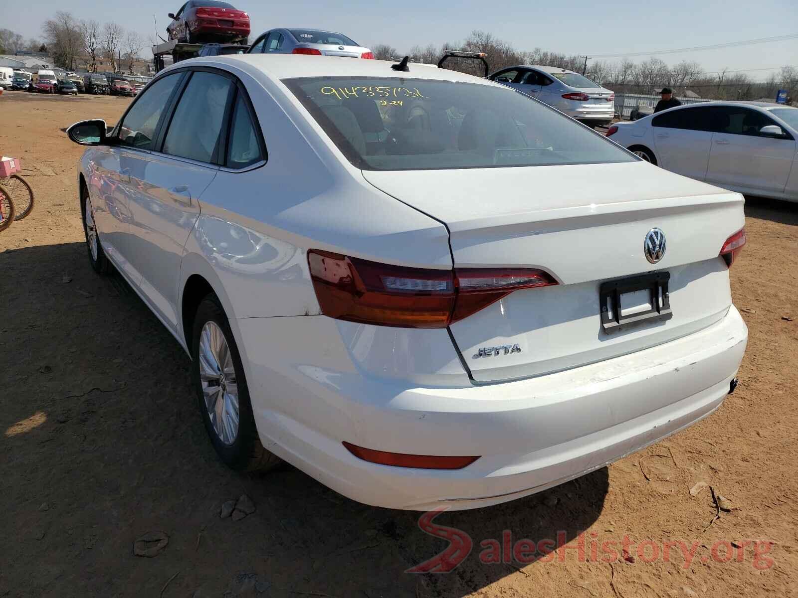 3VWC57BU3KM143125 2019 VOLKSWAGEN JETTA