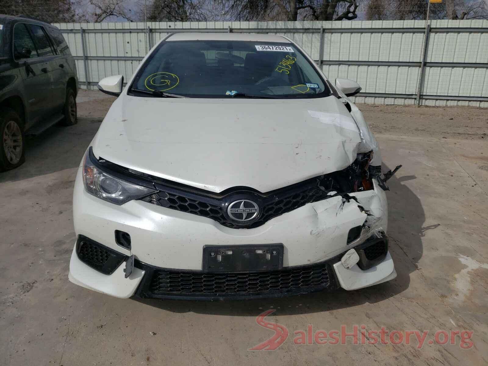 JTNKARJE0GJ513463 2016 TOYOTA SCION