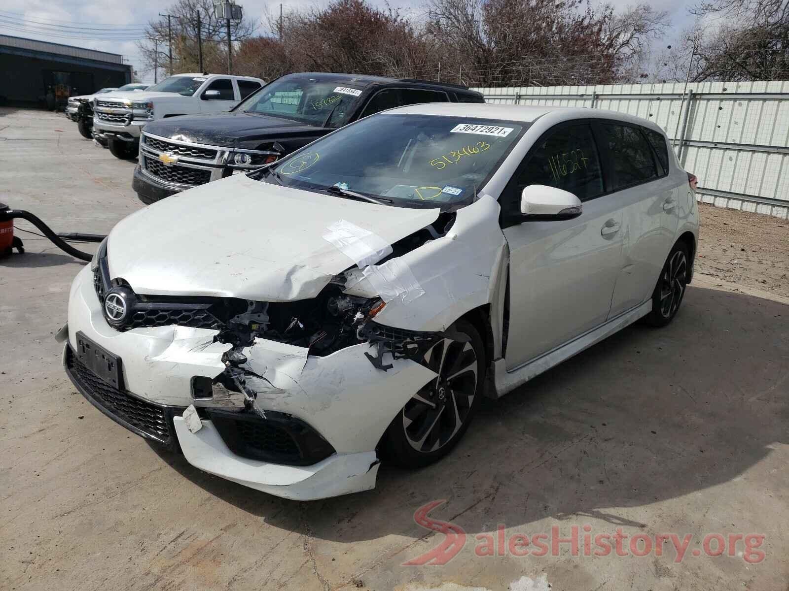 JTNKARJE0GJ513463 2016 TOYOTA SCION