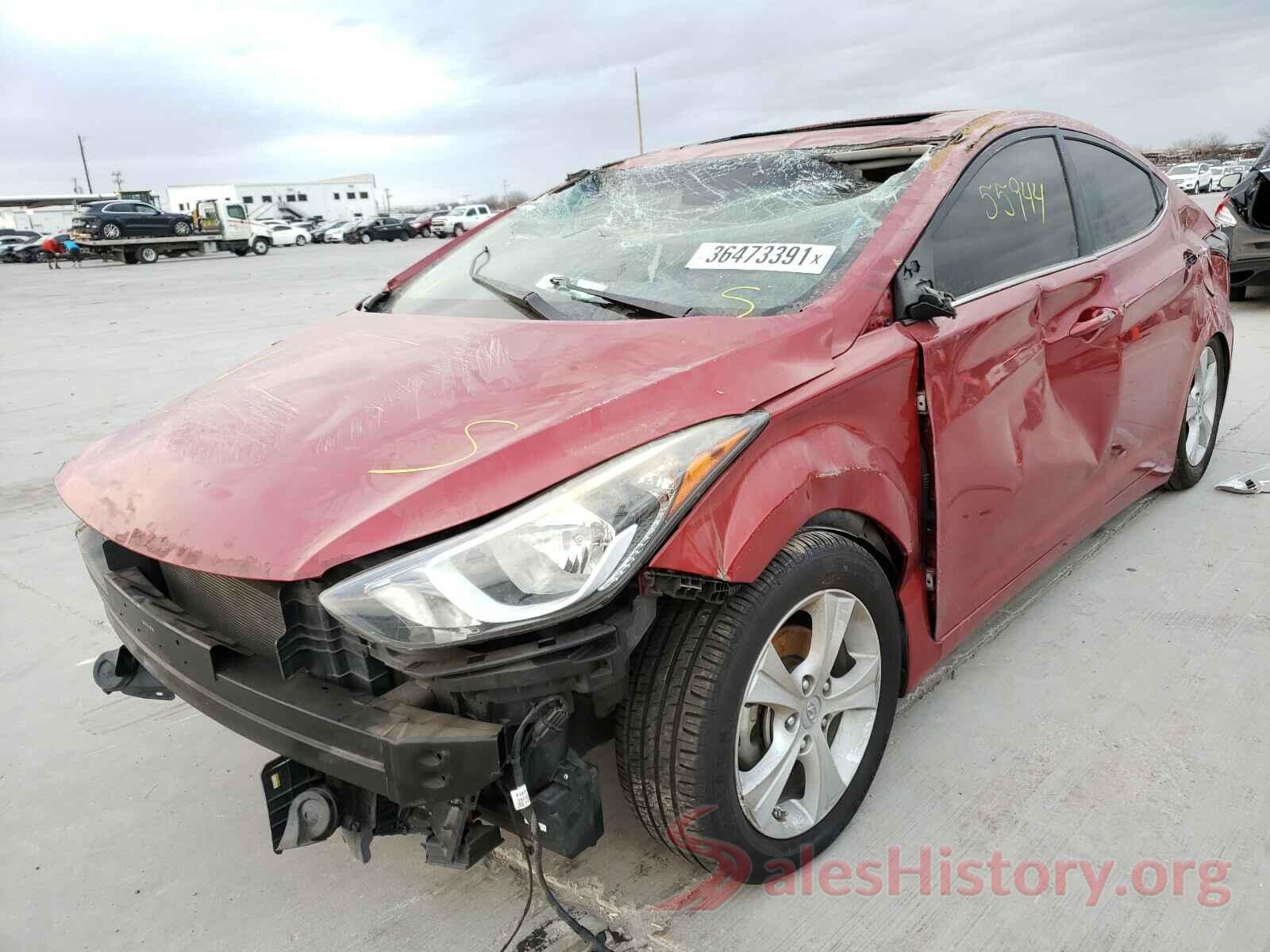 KMHDH4AE6GU592000 2016 HYUNDAI ELANTRA