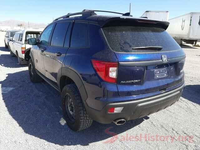 5FNYF8H53KB005570 2019 HONDA PASSPORT