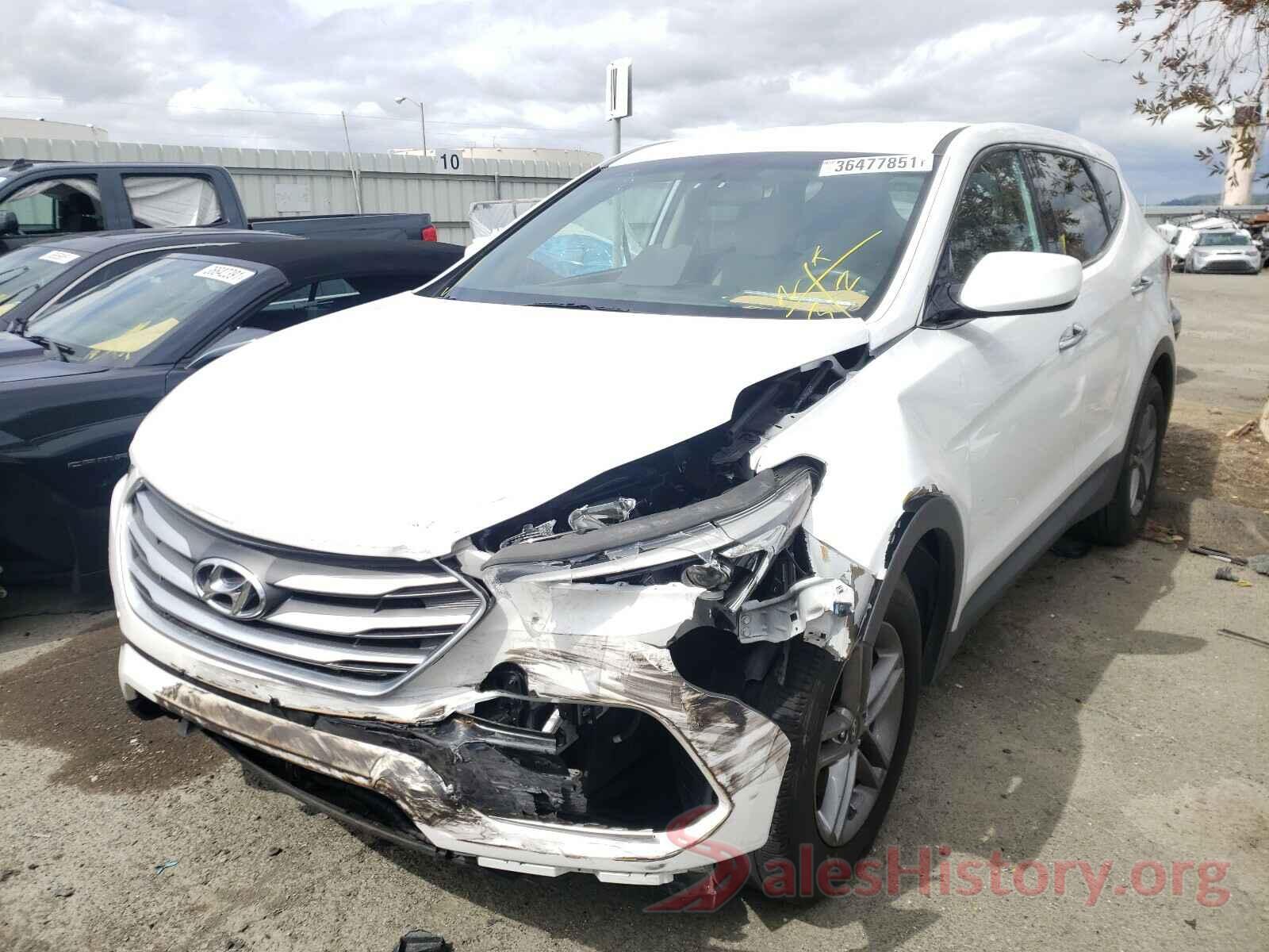 5NMZT3LBXHH020152 2017 HYUNDAI SANTA FE