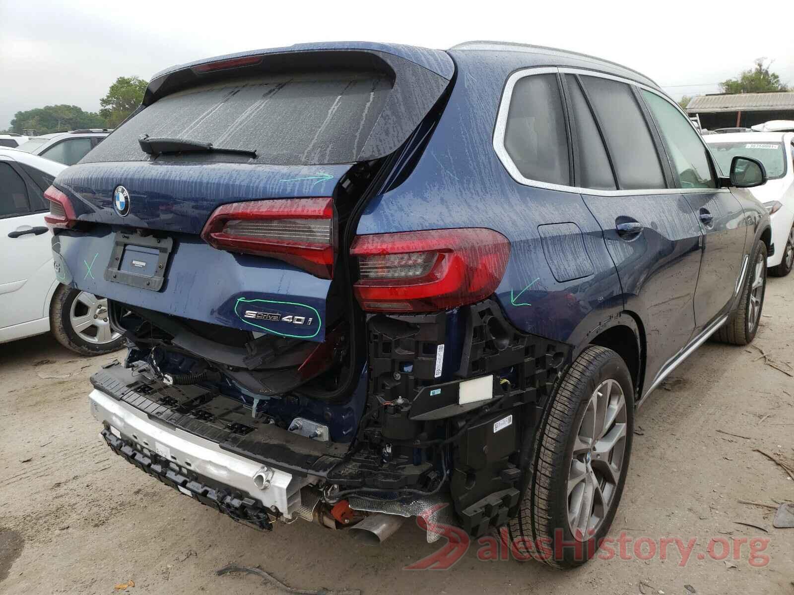 5UXCR4C07M9E15664 2021 BMW X5