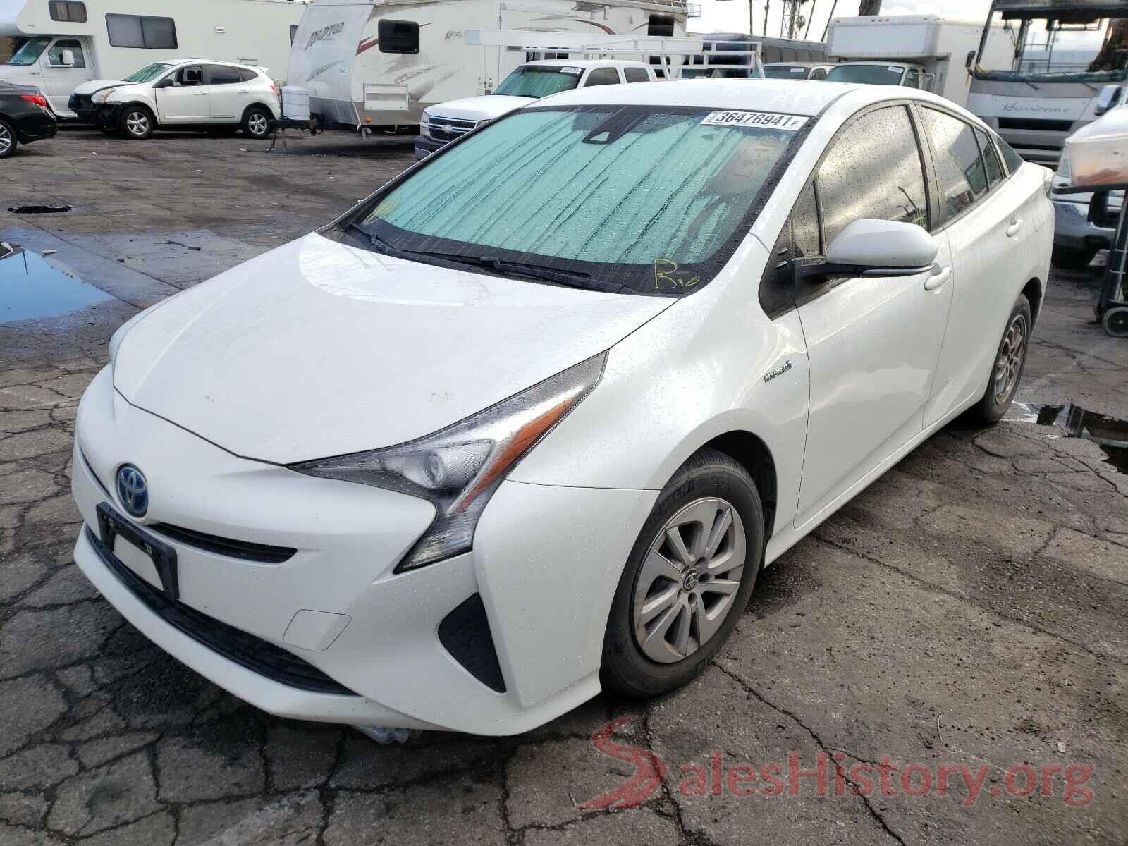 JTDKBRFUXH3039822 2017 TOYOTA PRIUS