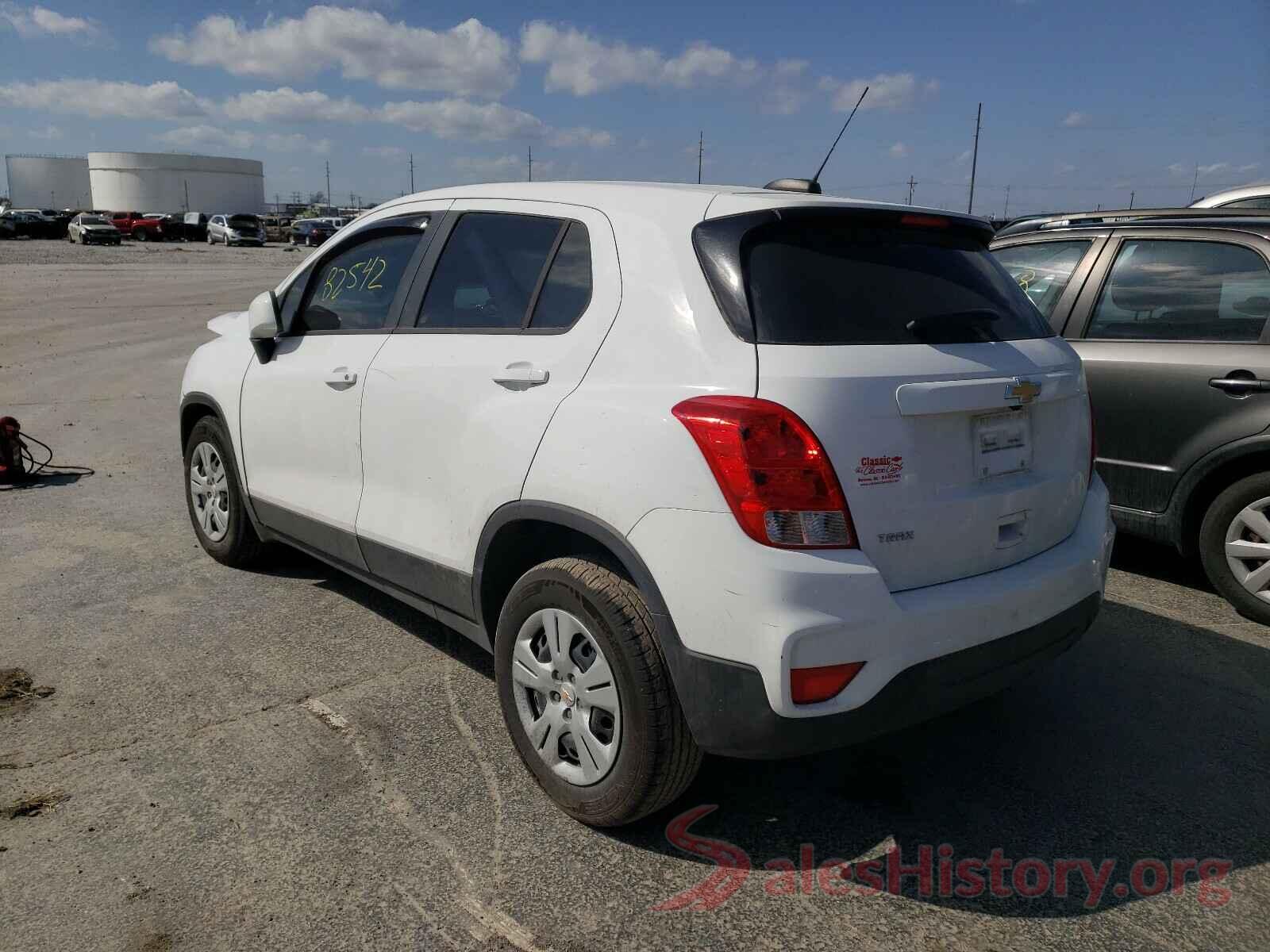 3GNCJKSB1JL283850 2018 CHEVROLET TRAX