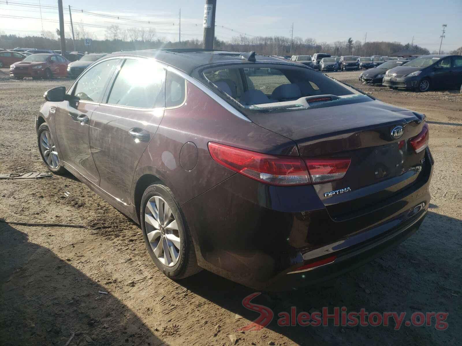 5XXGU4L36GG029754 2016 KIA OPTIMA