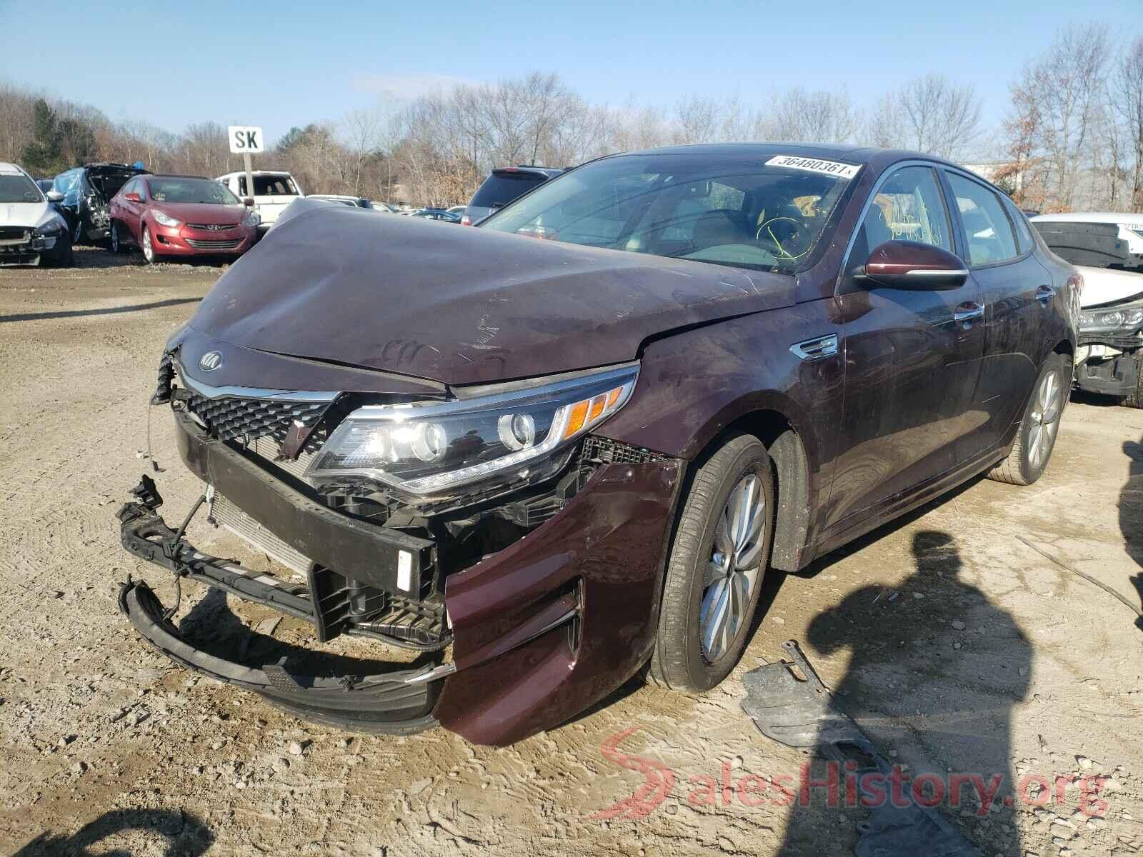 5XXGU4L36GG029754 2016 KIA OPTIMA