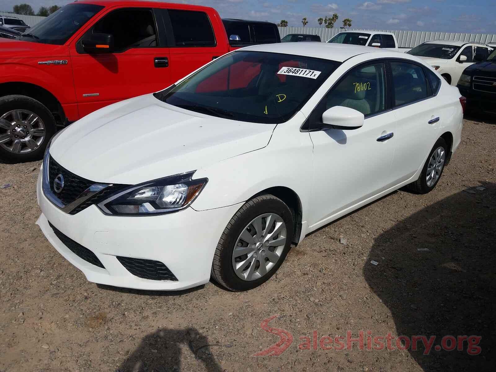 3N1AB7AP6GY264183 2016 NISSAN SENTRA