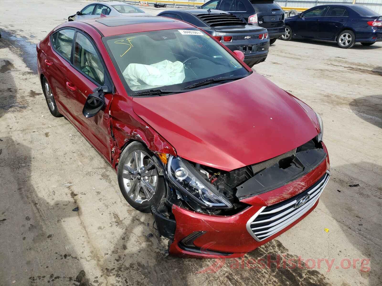 KMHD84LF7HU351442 2017 HYUNDAI ELANTRA