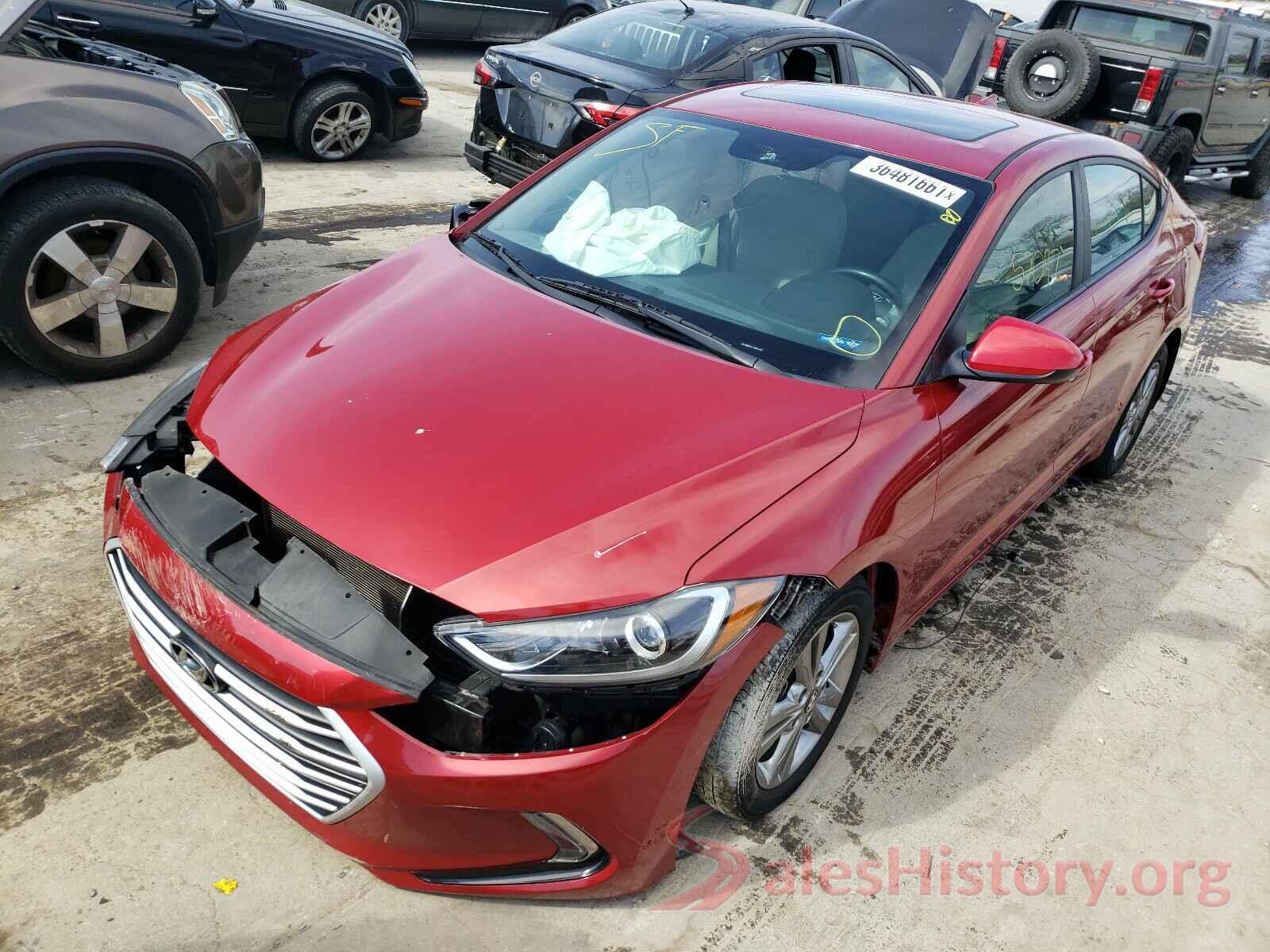 KMHD84LF7HU351442 2017 HYUNDAI ELANTRA