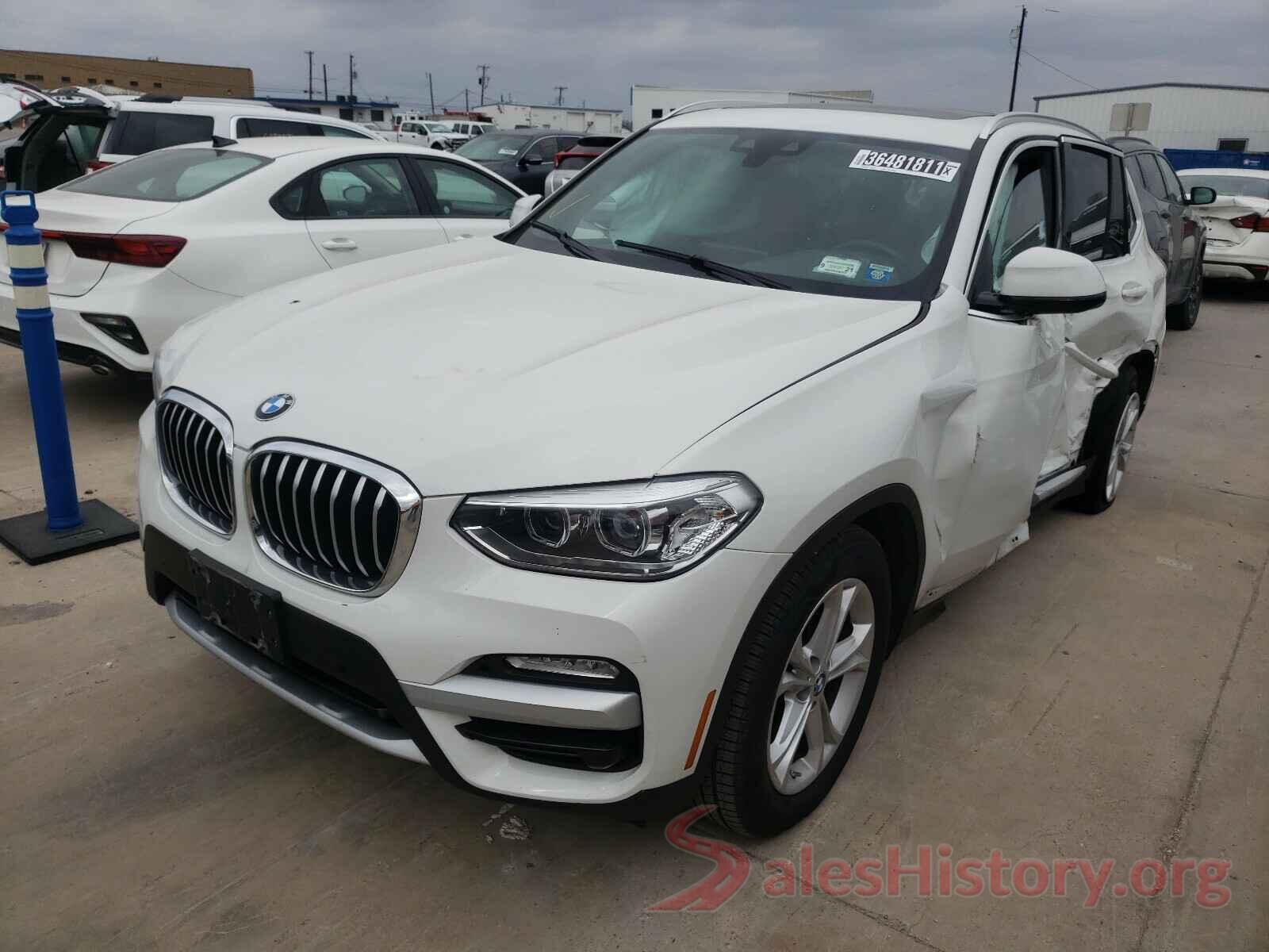 5UXTR7C51KLR43825 2019 BMW X3