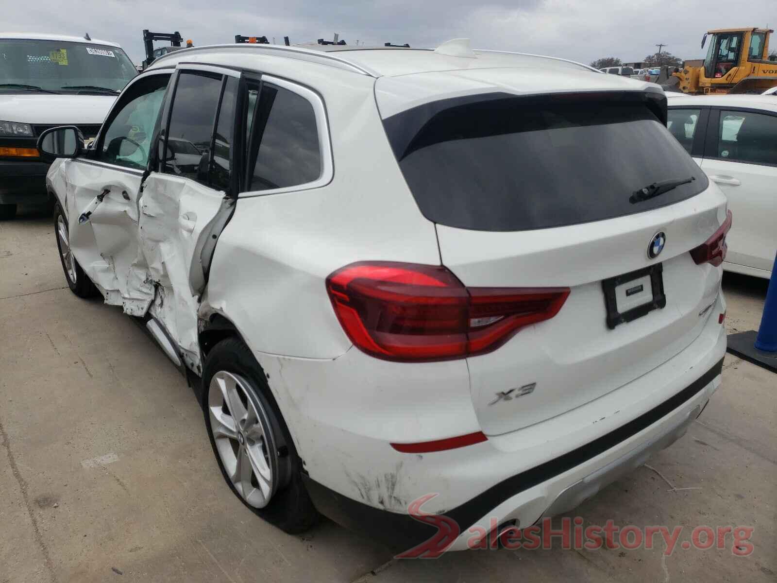 5UXTR7C51KLR43825 2019 BMW X3