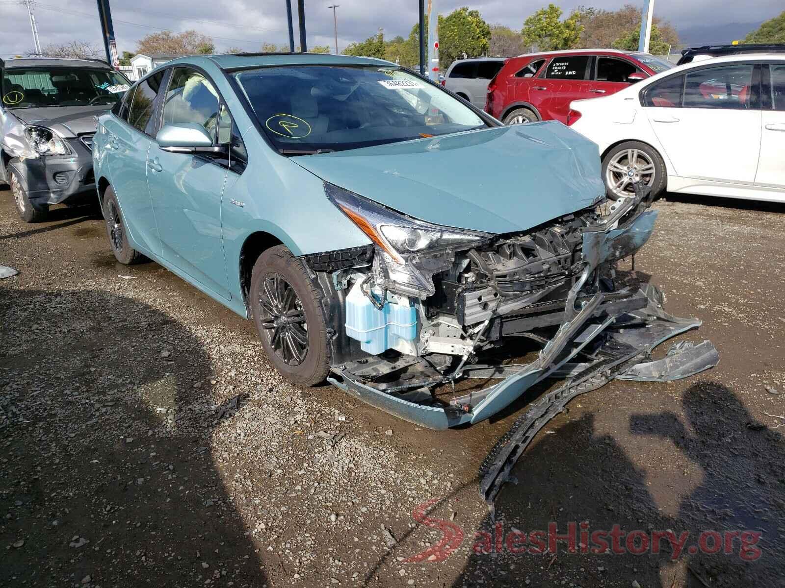 JTDKARFU8H3047615 2017 TOYOTA PRIUS