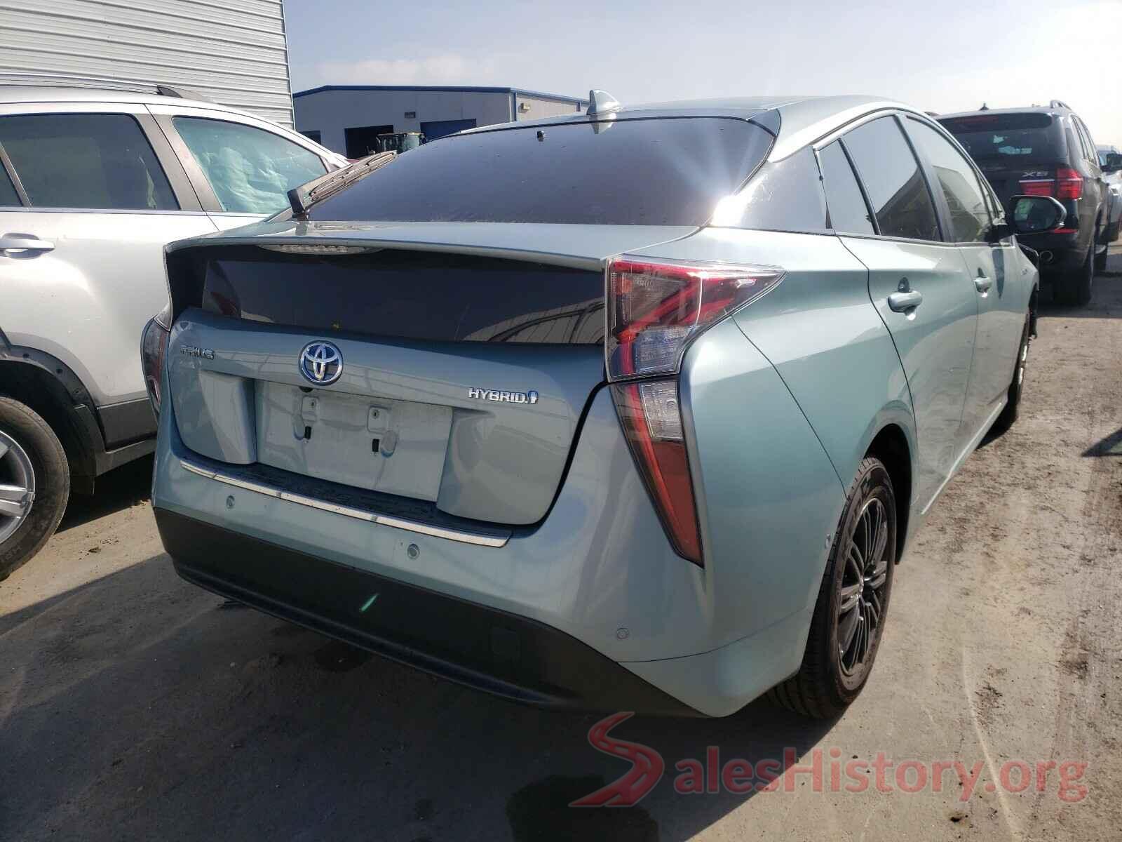 JTDKARFU8H3047615 2017 TOYOTA PRIUS