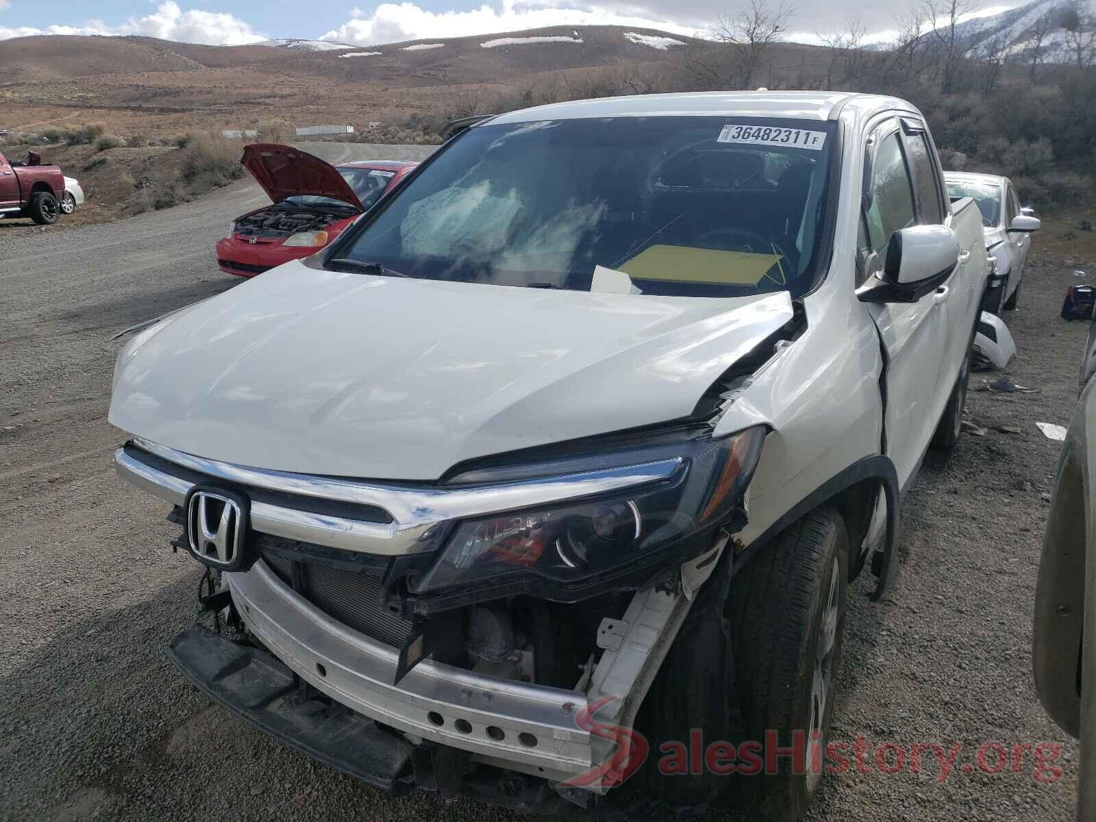 5FPYK2F61HB011601 2017 HONDA RIDGELINE