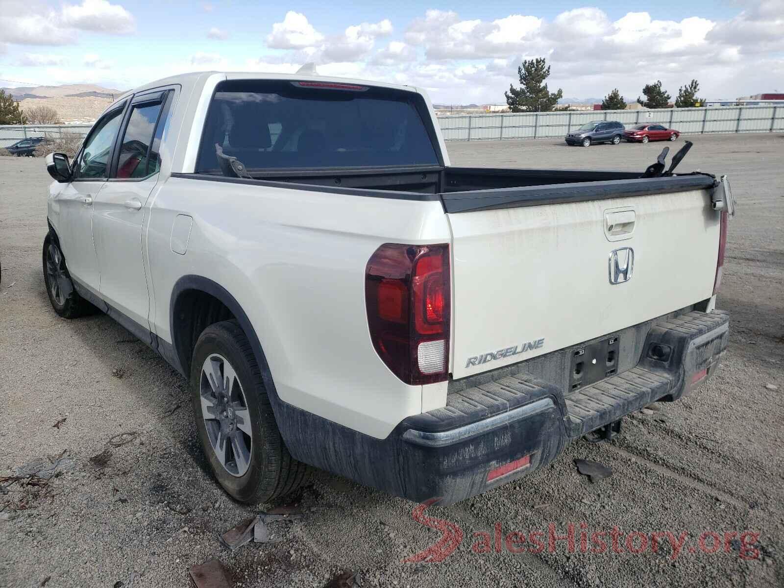 5FPYK2F61HB011601 2017 HONDA RIDGELINE