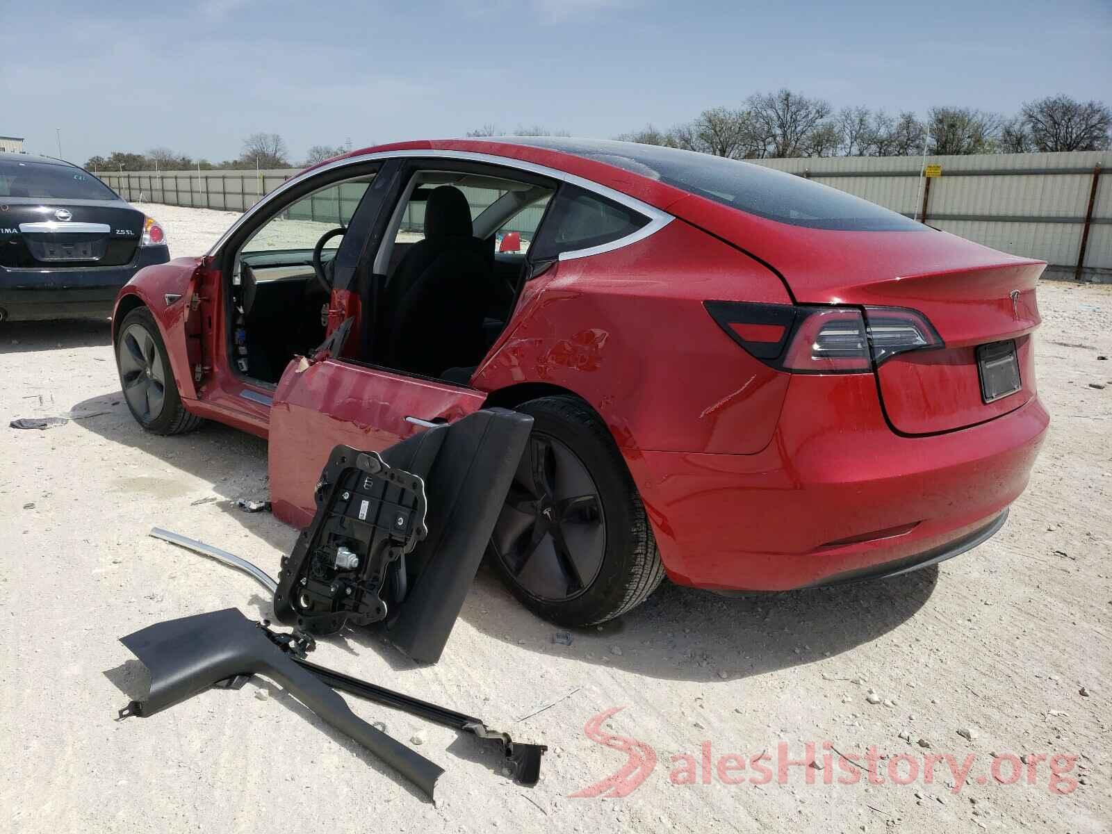 5YJ3E1EA4KF299020 2019 TESLA MODEL 3