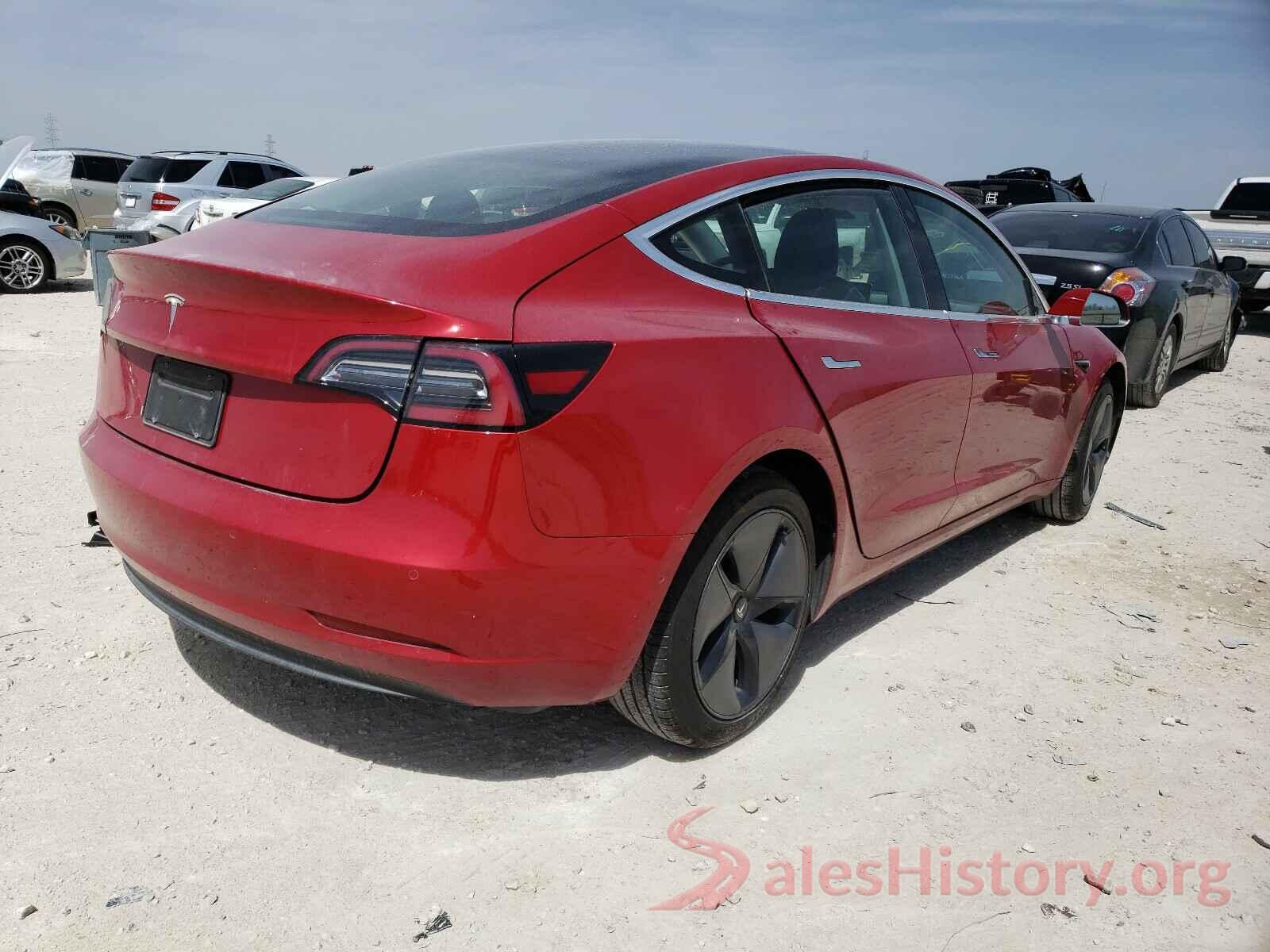 5YJ3E1EA4KF299020 2019 TESLA MODEL 3