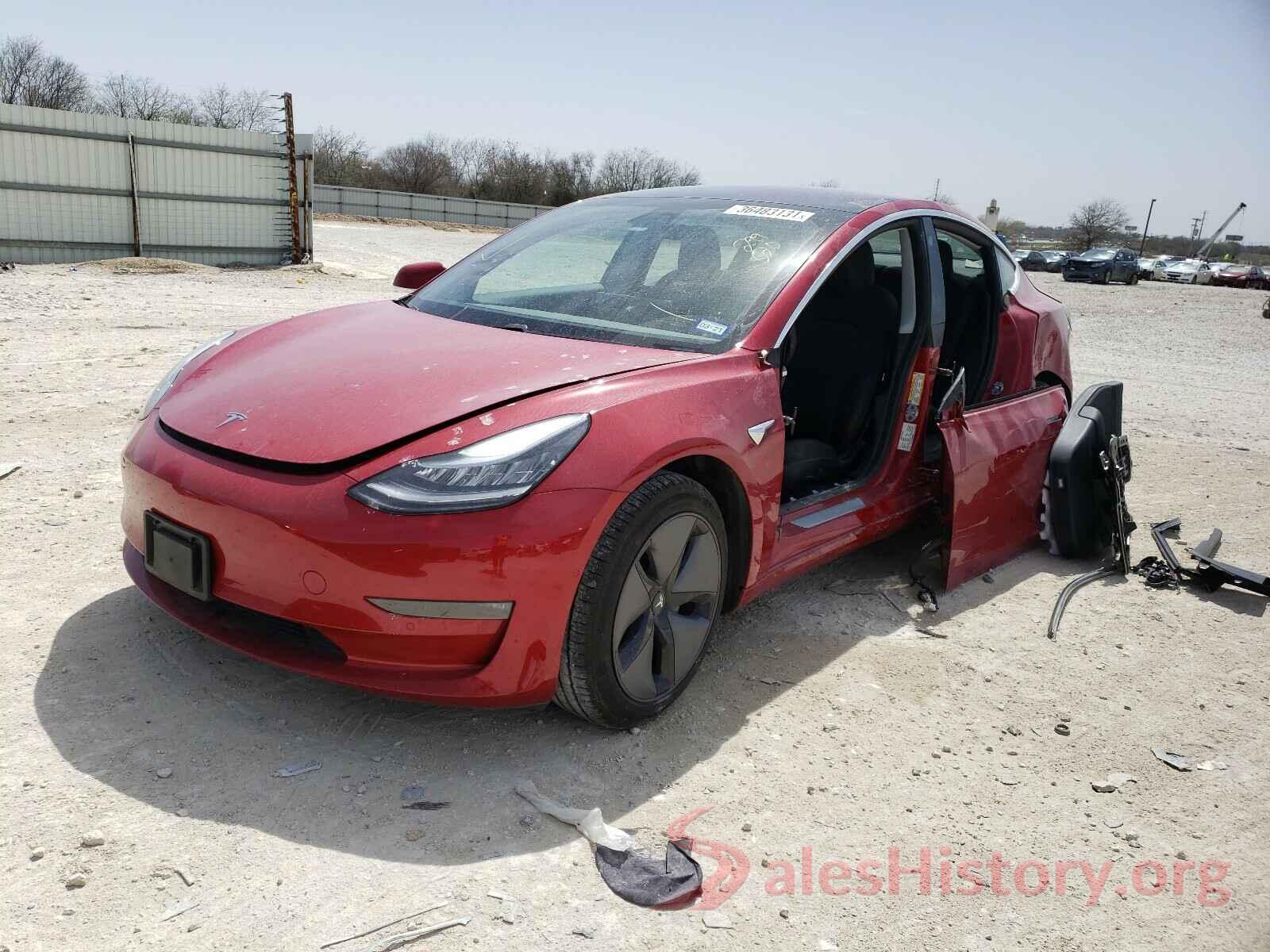 5YJ3E1EA4KF299020 2019 TESLA MODEL 3