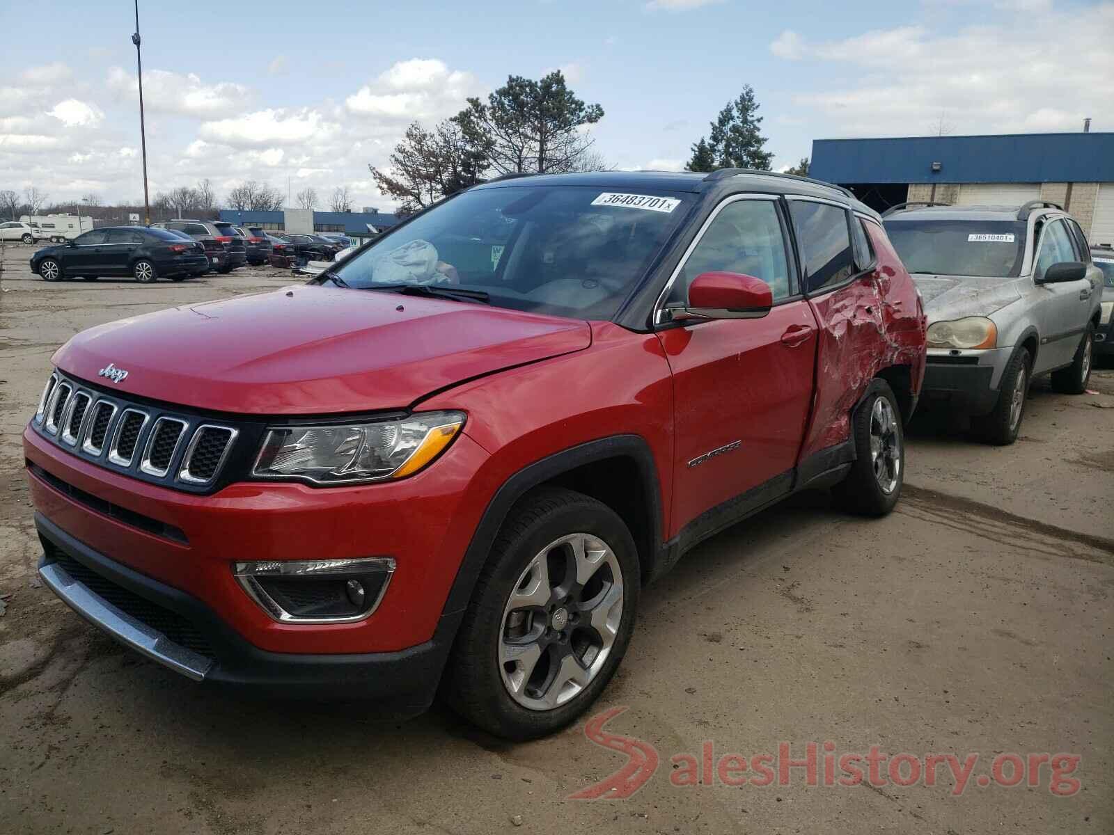 3C4NJDCB1JT423875 2018 JEEP COMPASS