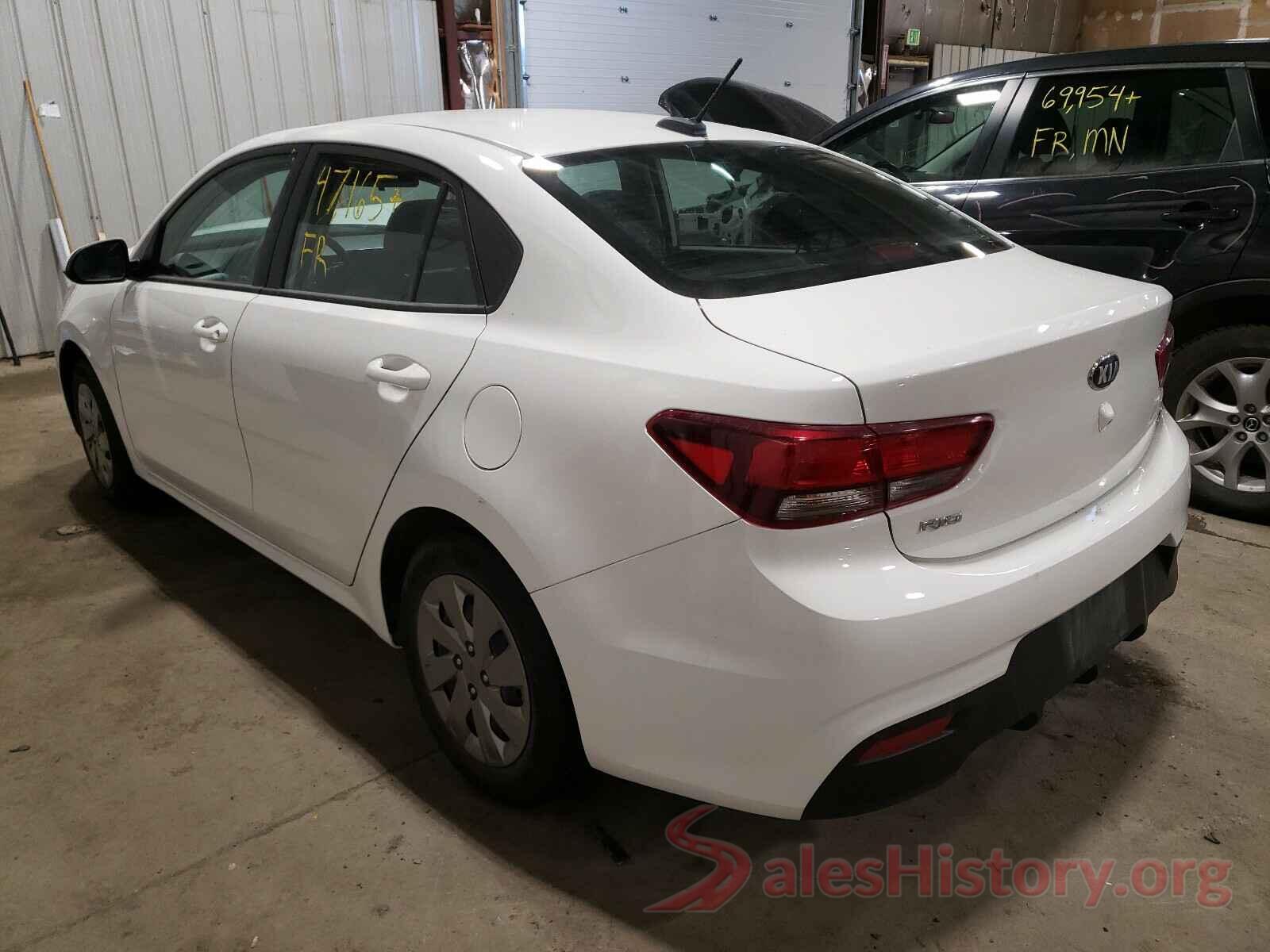 3KPA24AB8KE212127 2019 KIA RIO