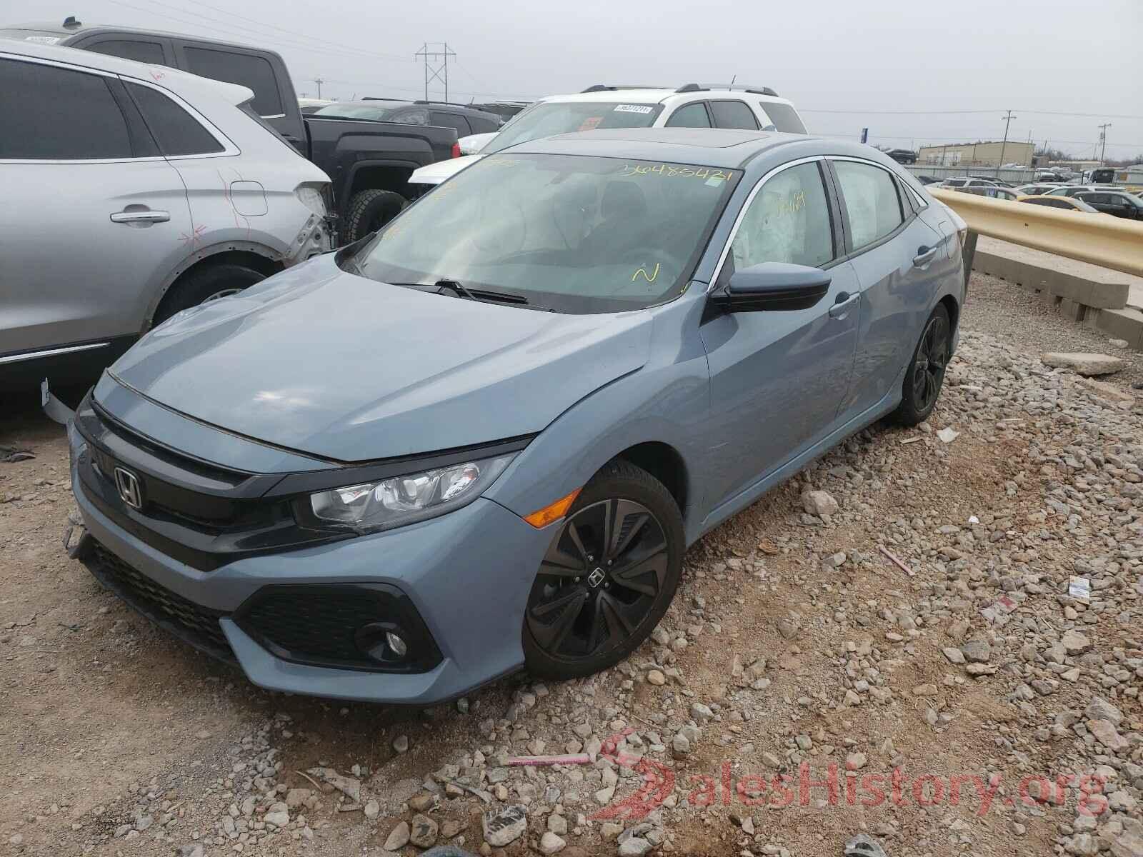 SHHFK7H57HU225105 2017 HONDA CIVIC