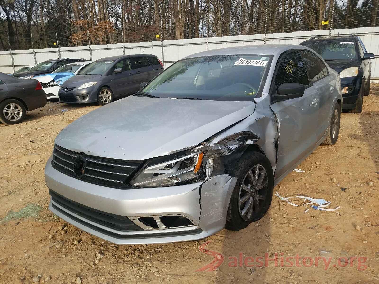 3VWD67AJ7GM249643 2016 VOLKSWAGEN JETTA